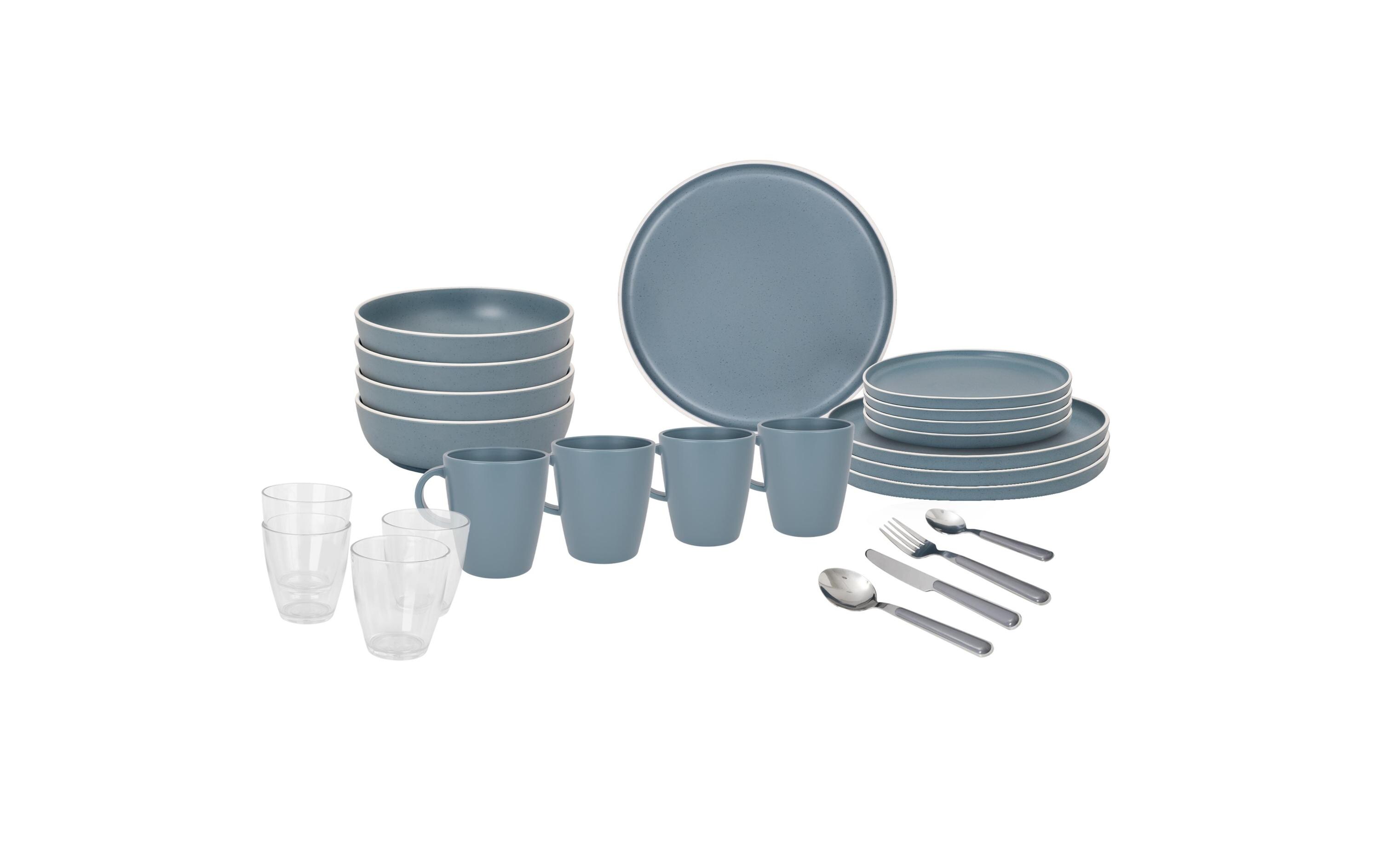 All inclusive Dolomit Blue<br>Outdoor Essgeschirr