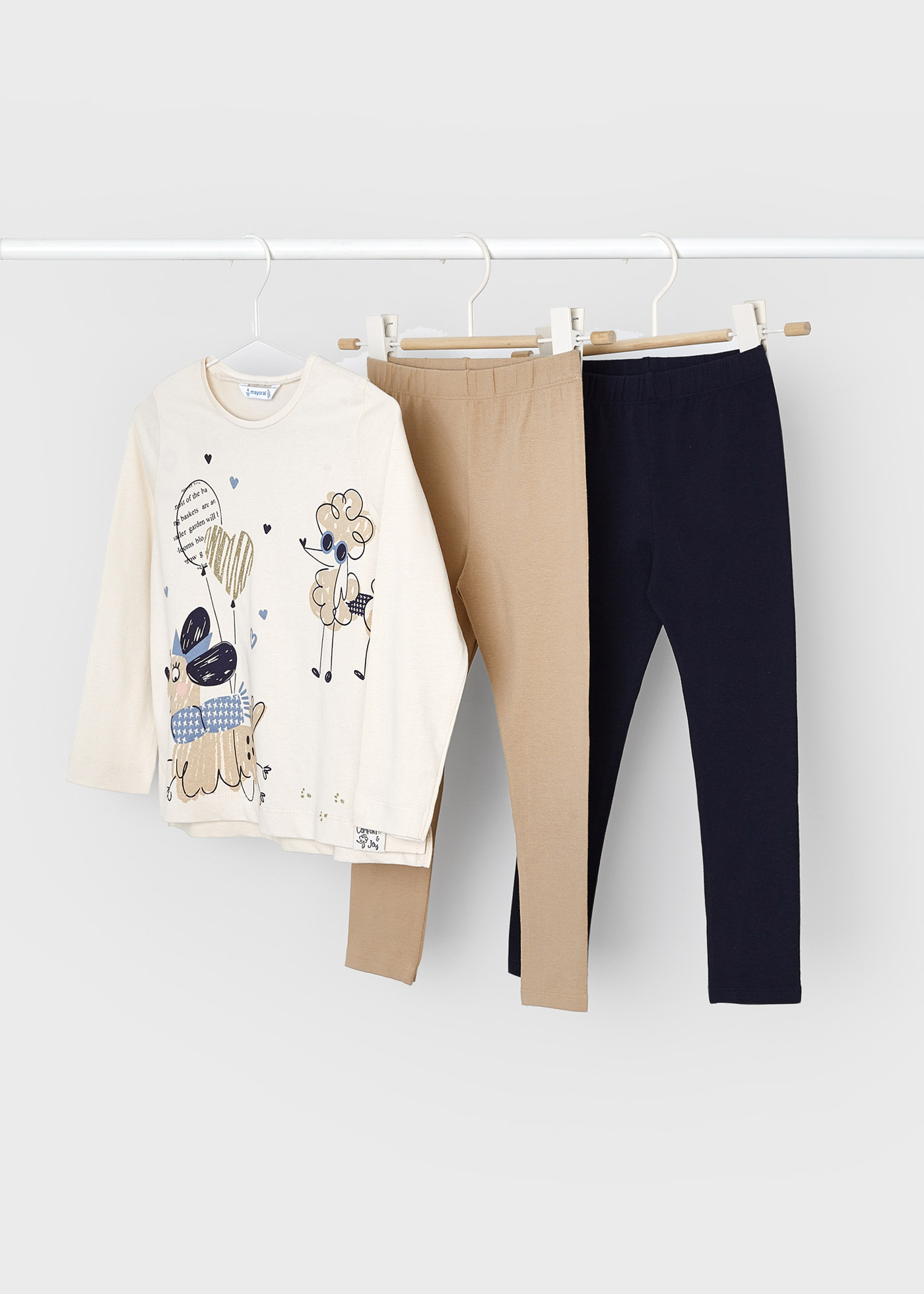 Conjunto de 3 peças Better Cotton para meninas