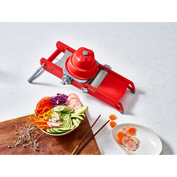 Mandoline swing Plus rouge De Buyer