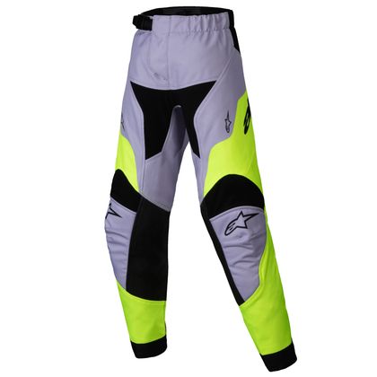 Pantalon cross Alpinestars RACER - VEIL - ENFANT - Gris / Jaune