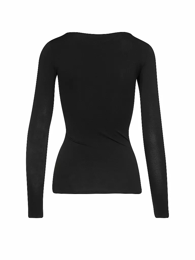 MARC CAIN Langarmshirt  schwarz