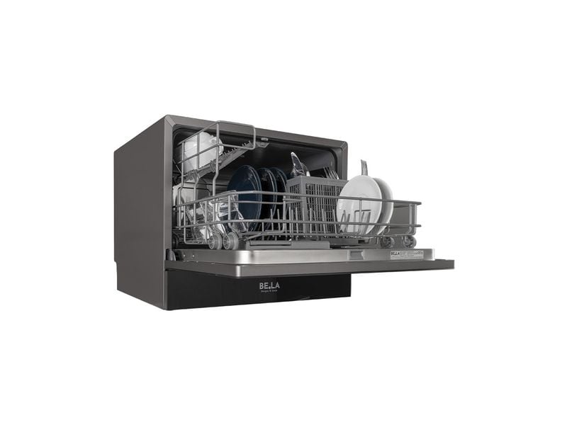 Berger Lanz Geschirrspüler GS8404D-T Freistehende Spülmaschine für bis zu 6 Massgedecke