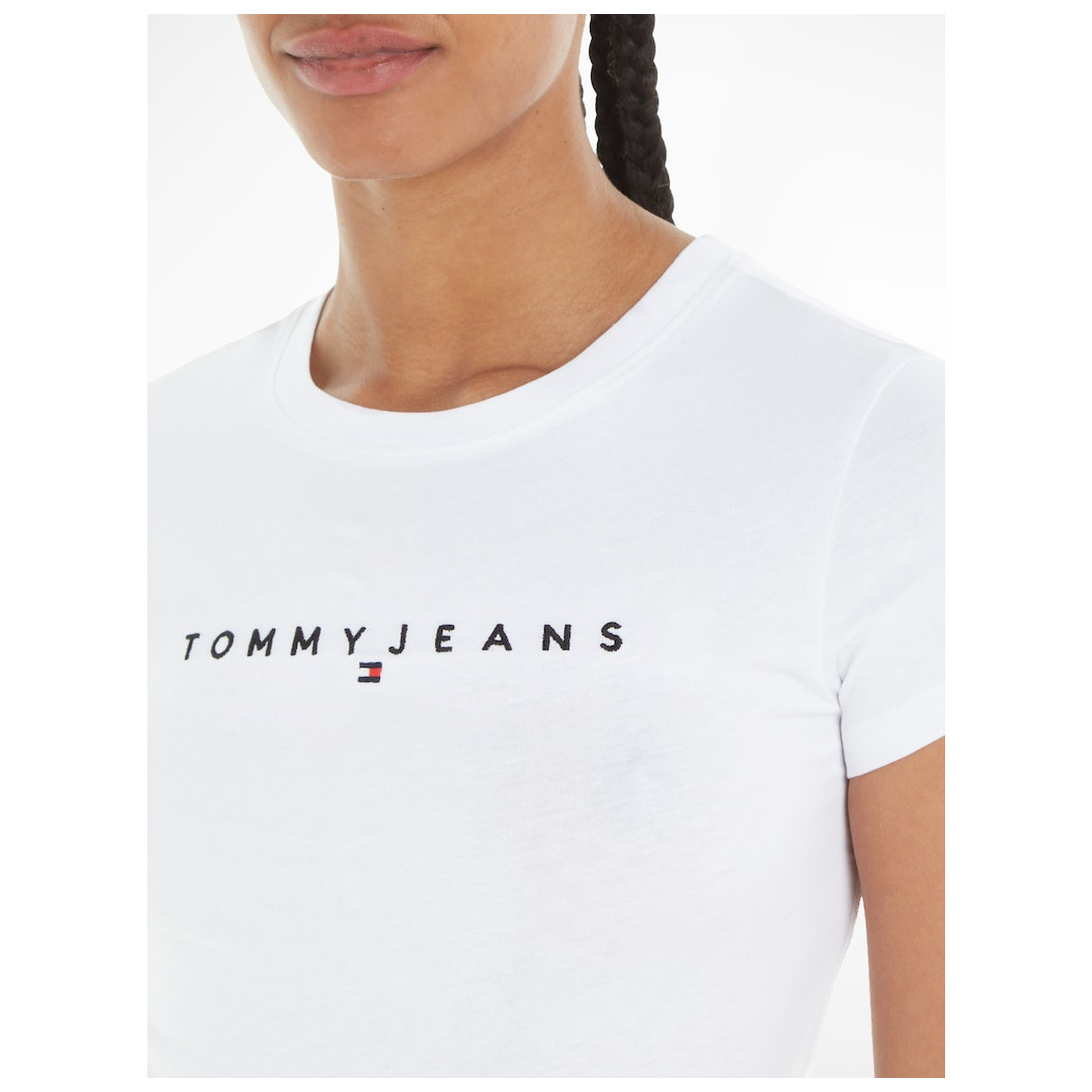 Tommy Jeans TJW SLIM LINEAR TEE SS EXT