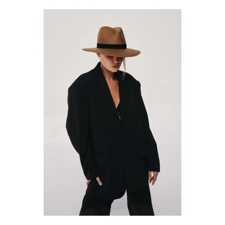 Janessa Leone Chapeau Michon | Marron