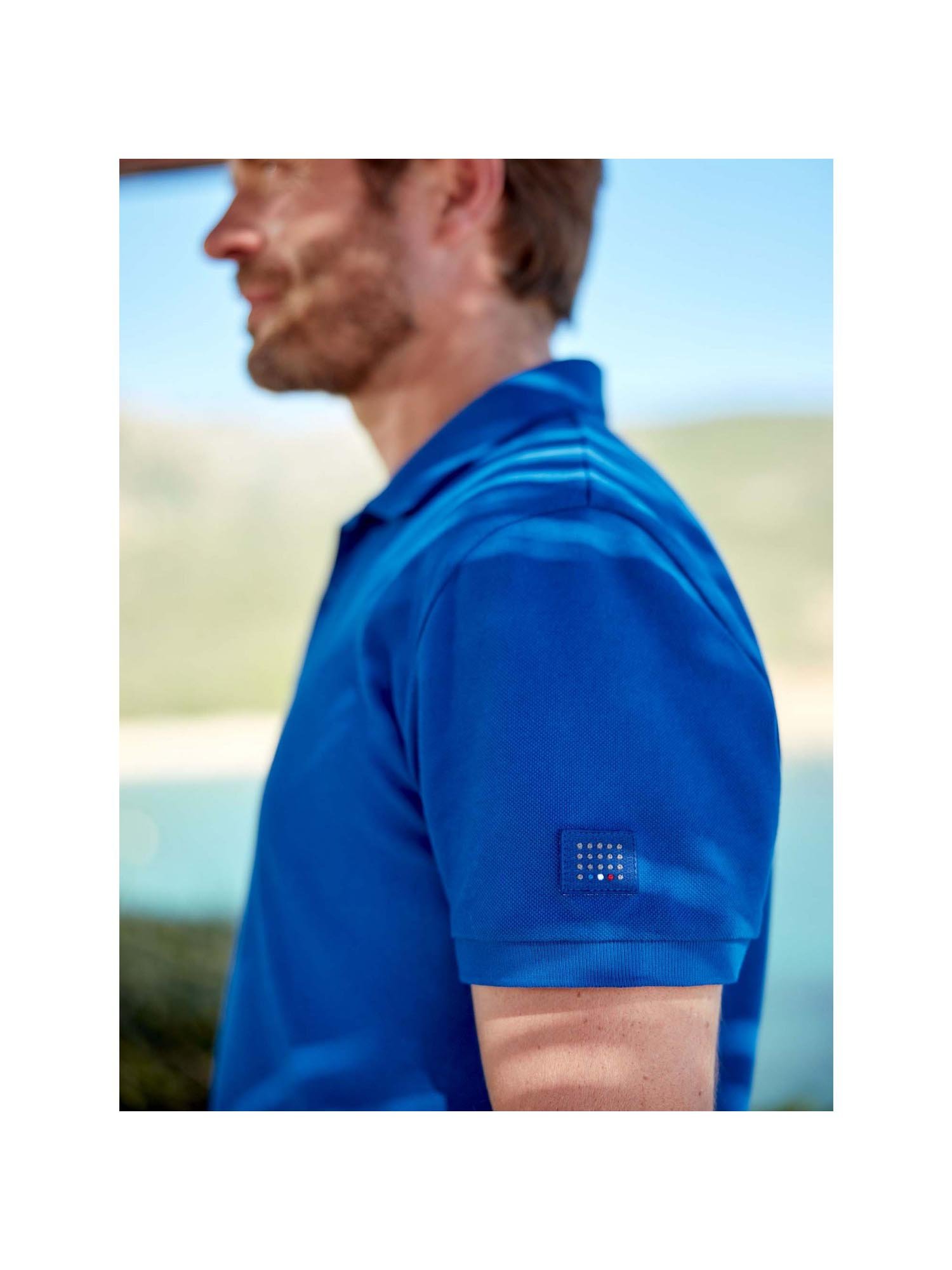 Polo Homme Fabriqué en France Bleu