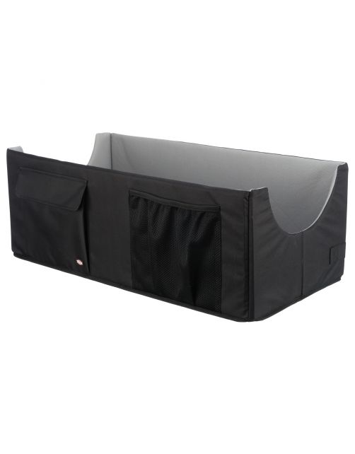 Trixie Autostoel Dubbel - Hondenautoaccessoire - 80x28x39 cm Zwart Grijs