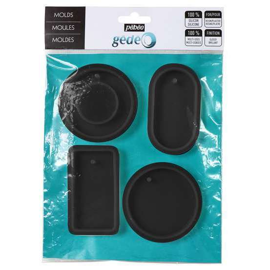 Moules géométriques en silicone