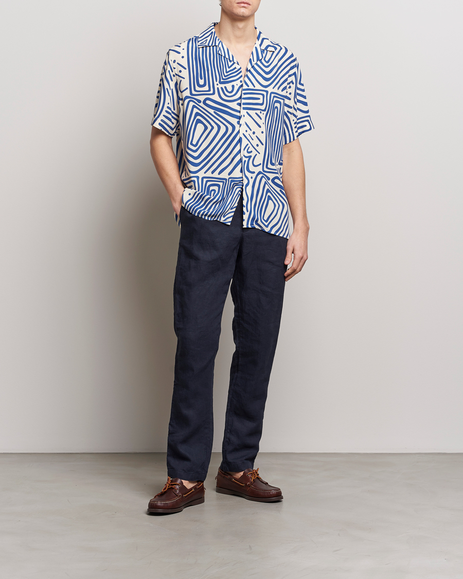 OAS Viscose Resort Short Sleeve Shirt Eldovado