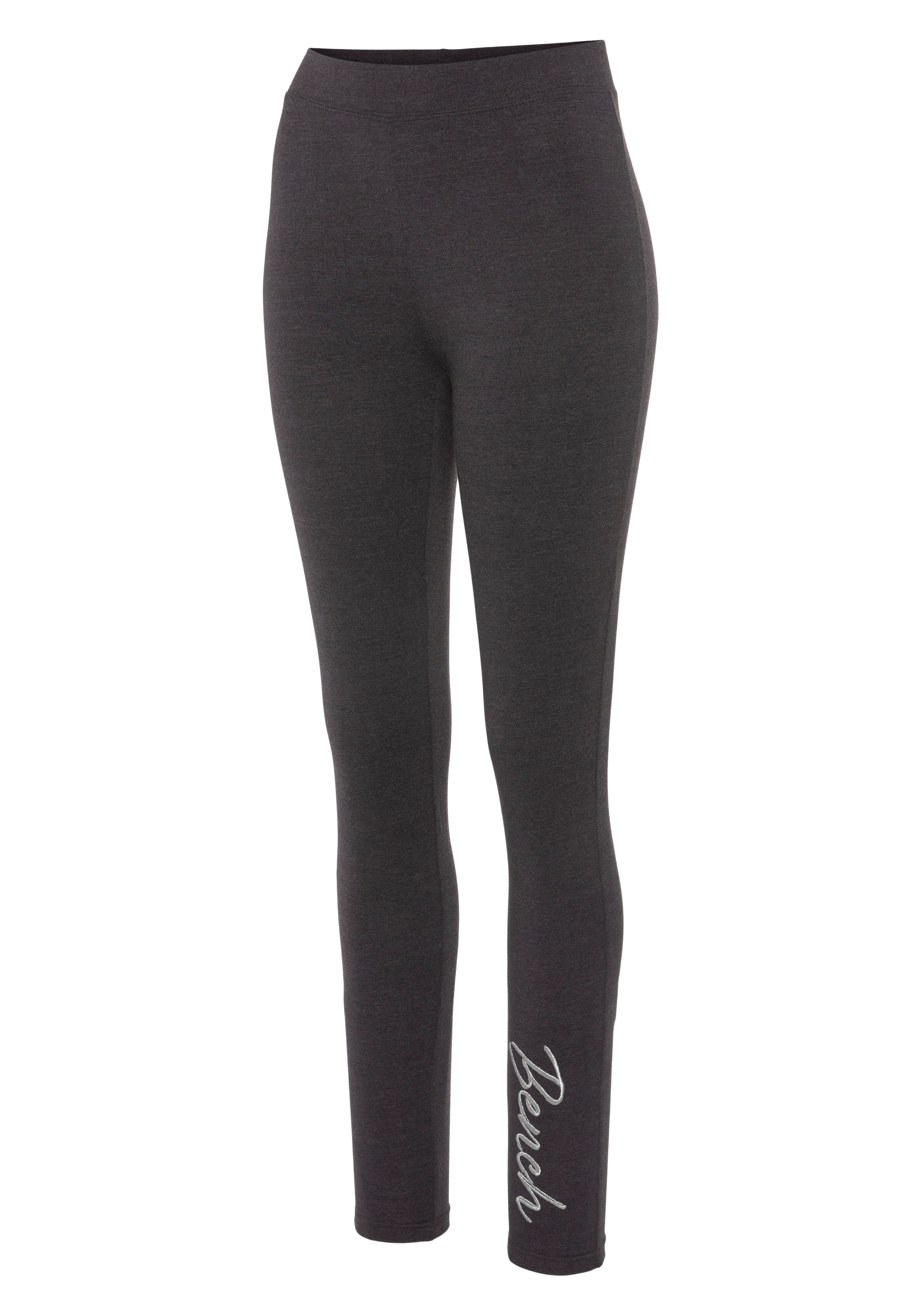 Bench. Loungewear Leggings  mit glänzender Logostickerei, Loungewear