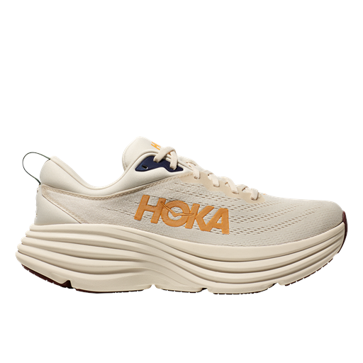 Hoka Bondi 8 Sneakers, Oat Milk/Alabaster, 44 2/3