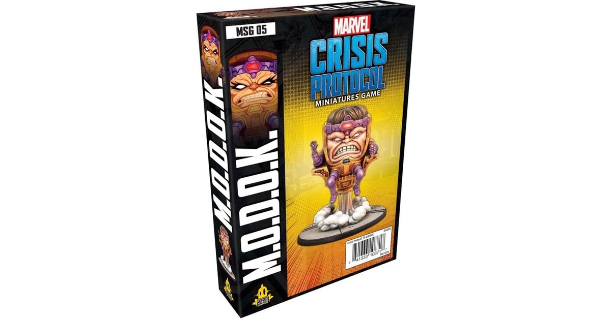AsmodeeMarvel Crisis Protocol: M.O.D.O.K Bordspel  (Engels, uitbreiding, 2 spelers, 90-120 minuten, vanaf 14 jaar)