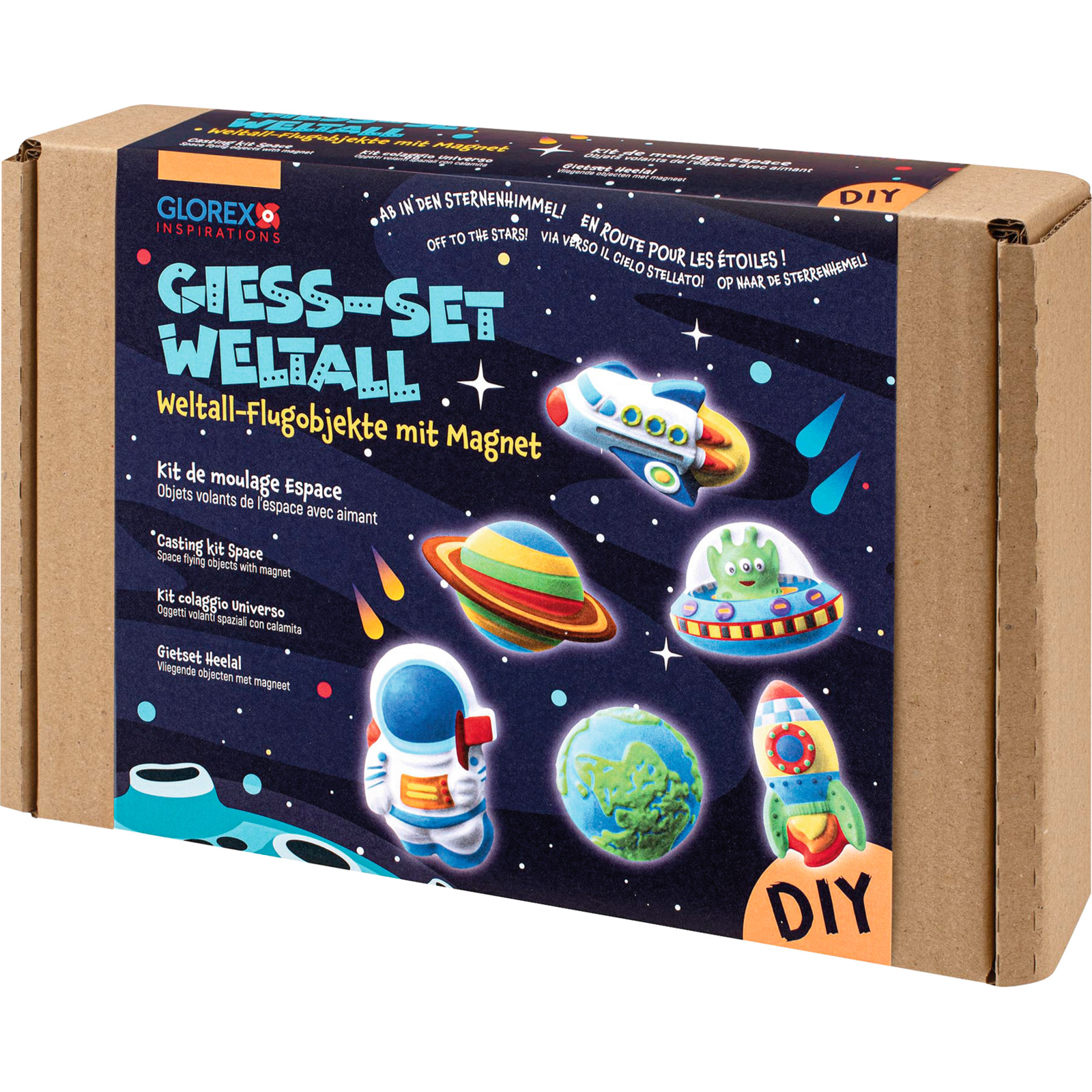 Glorex Giess-Set Weltall