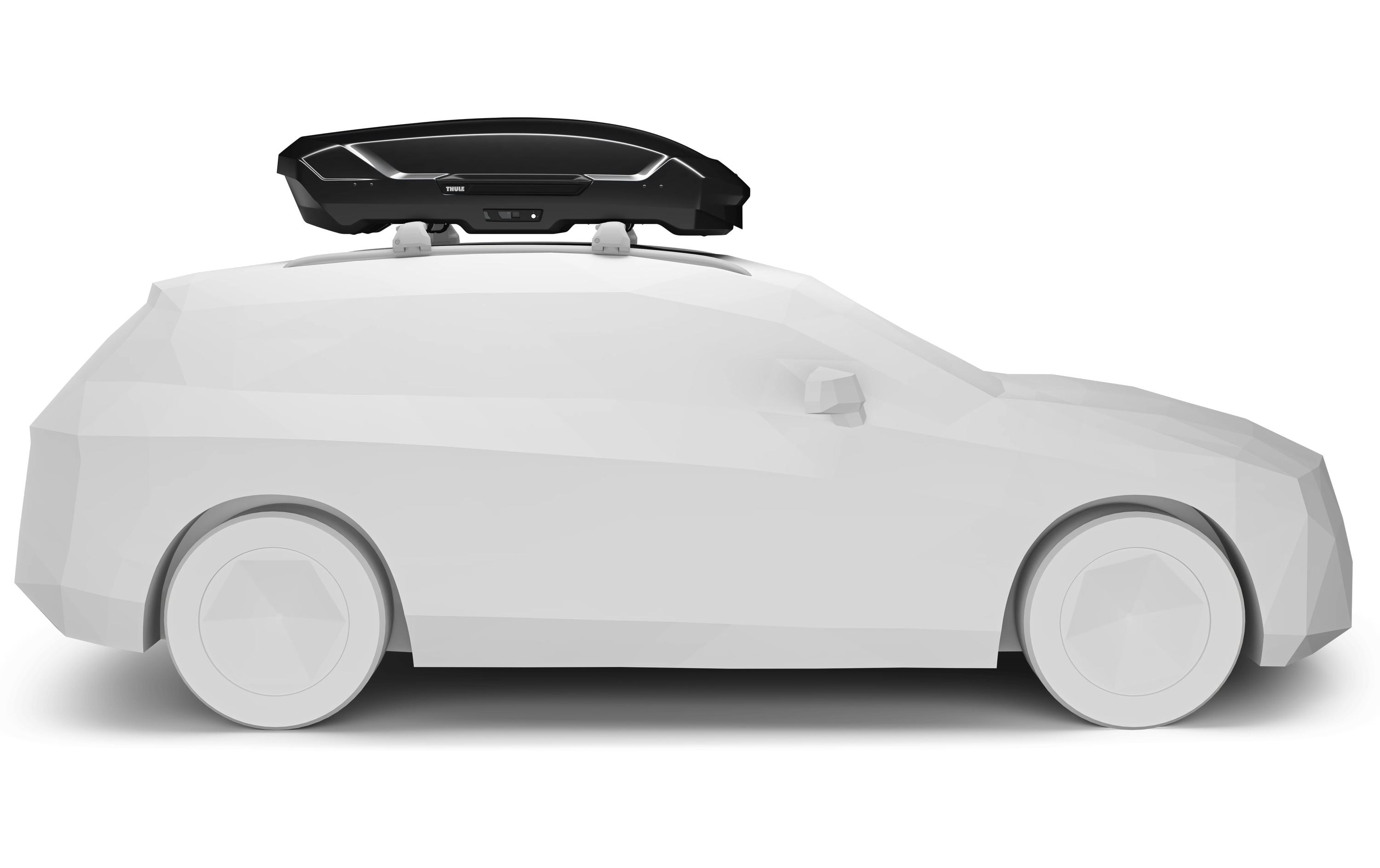 Dachbox Motion 3 M Schwarz glanz<br>Gepäckbox