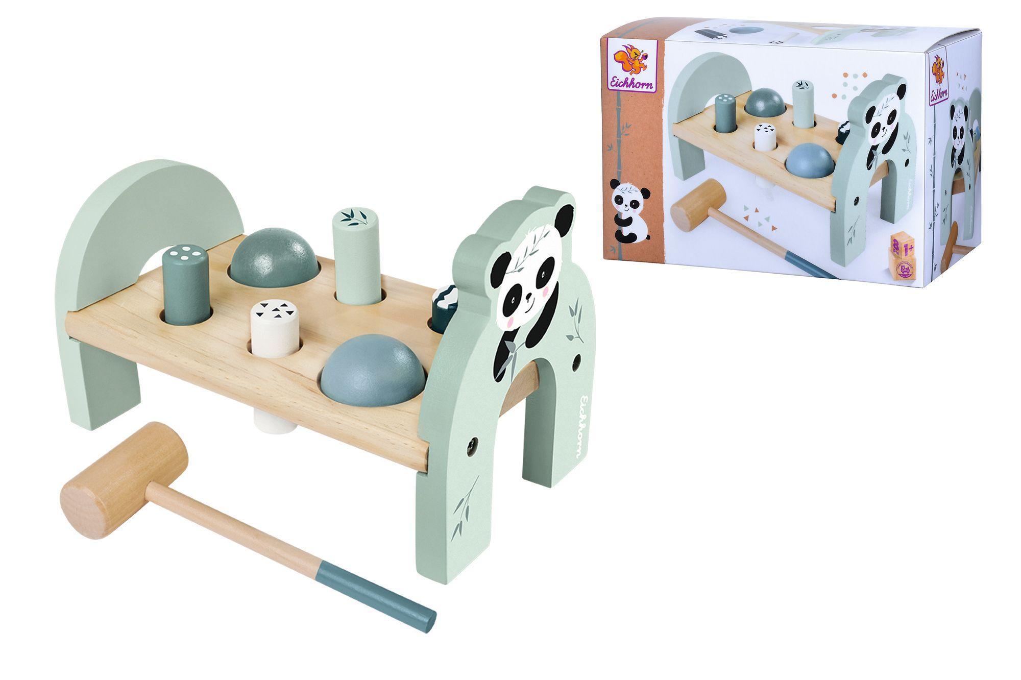 Klopfbank PANDA 8-teilig in aus Holz