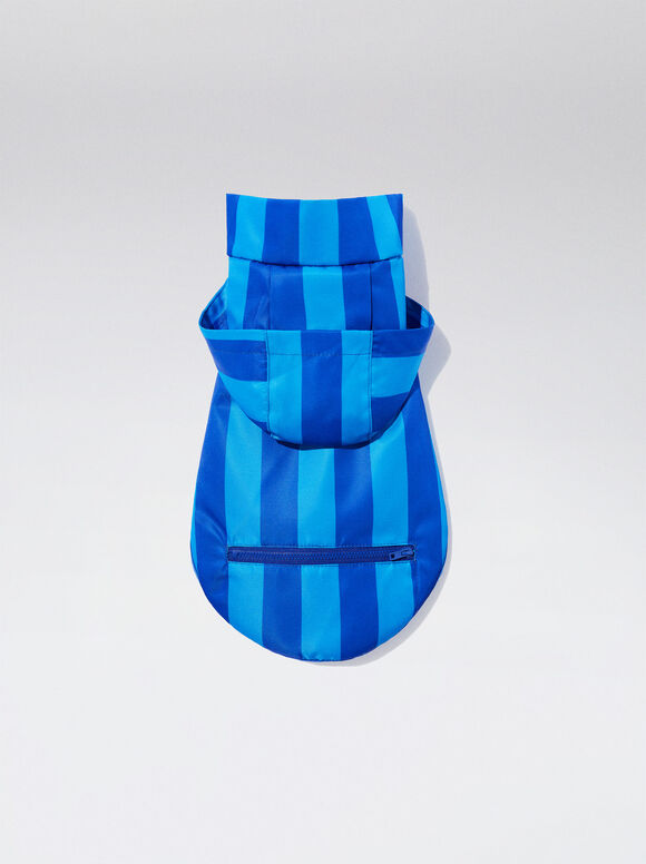 Chubasquero Personalizable Para Perros - Azul