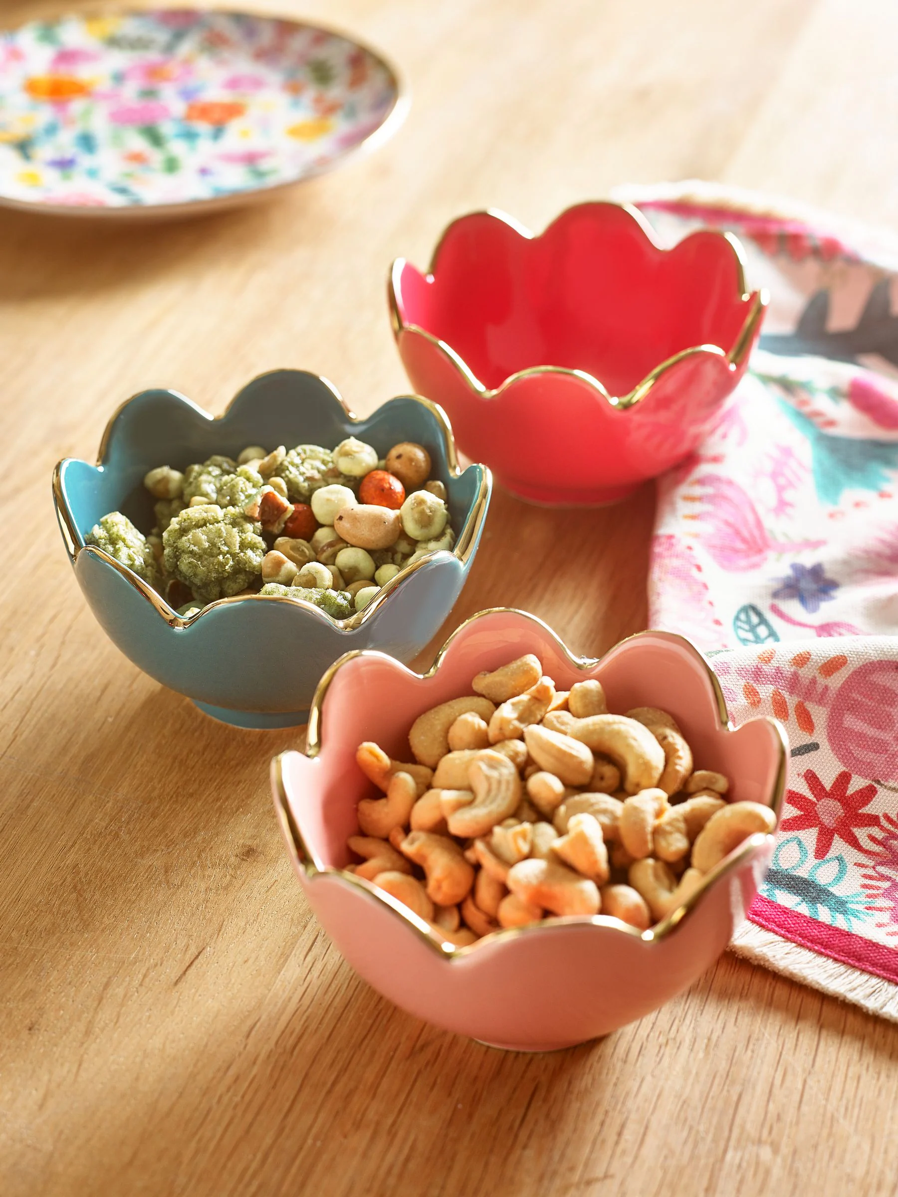 Lucy Tiffney - Set van 3 dipschaaltjes