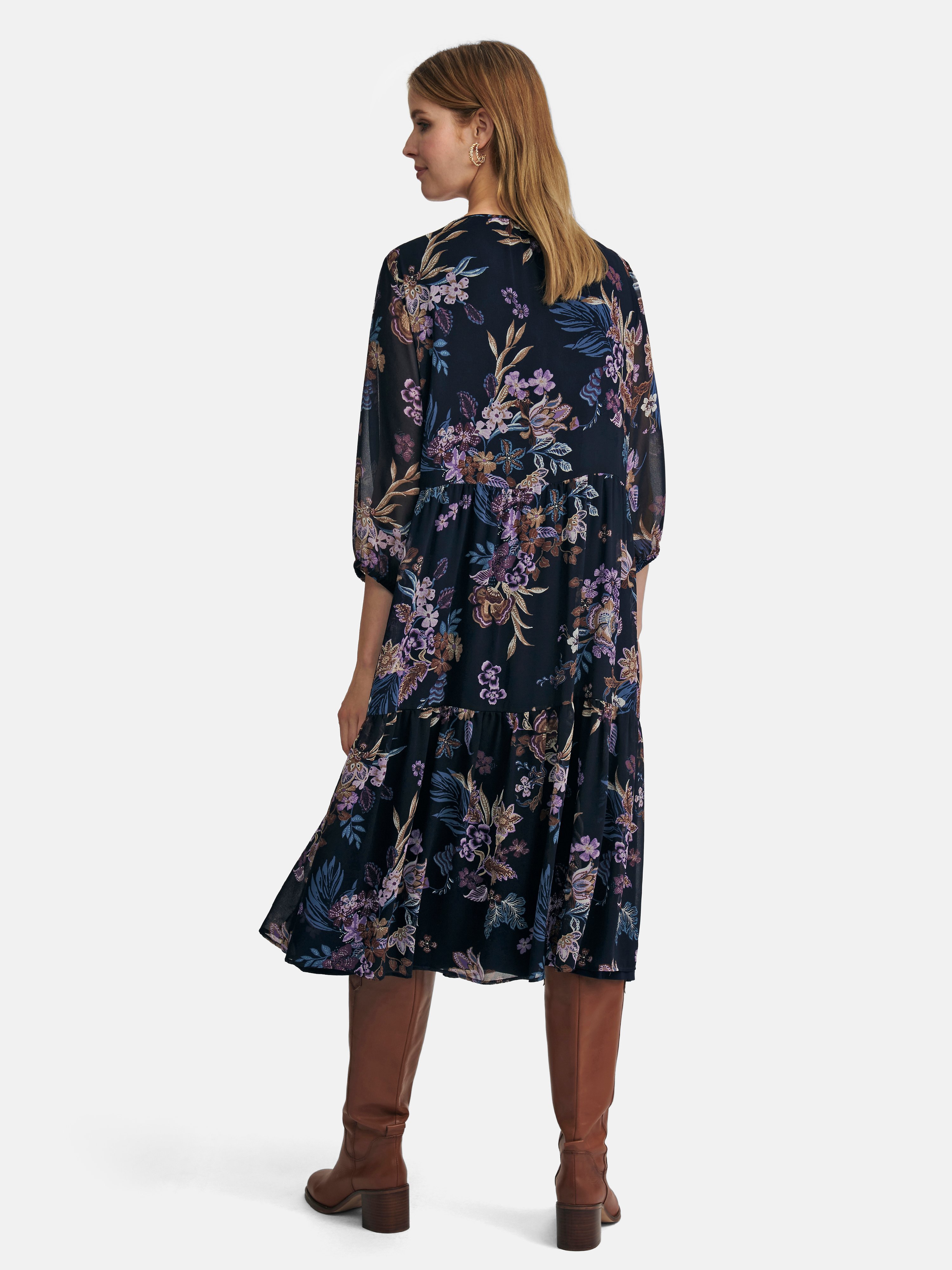 Kleid mit 3/4-Arm