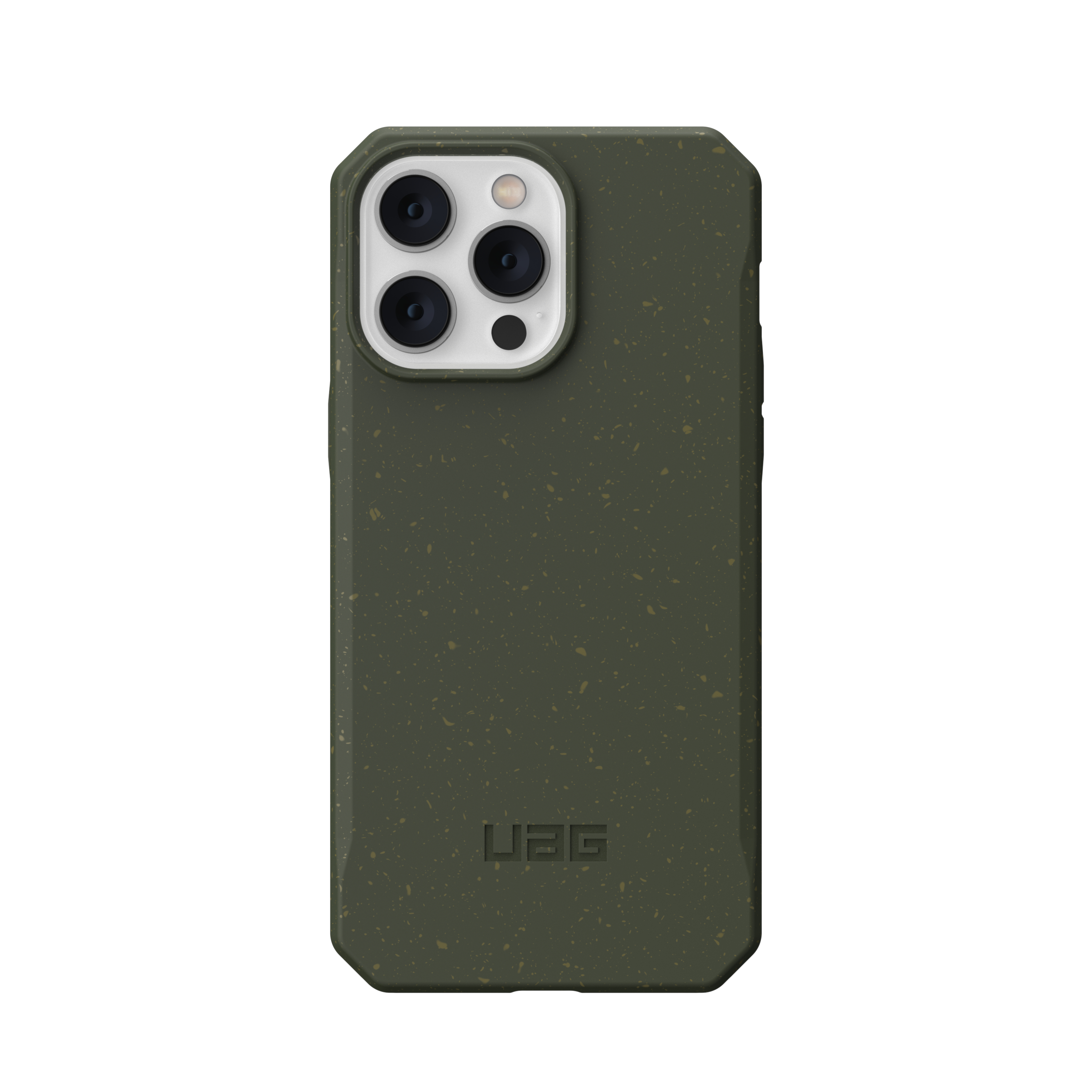 iPhone 14 Pro Max Bio Gummi Schutzhülle Outback Eco Friendly Nachhaltig Kompostierbar (114075117272) - Olive Drab