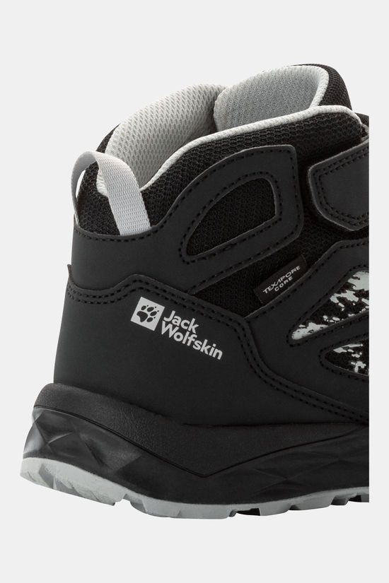 Jack Wolfskin Jack Wolfskin Woodland 2 Texapore Mid Velcro Kids Wandelschoen