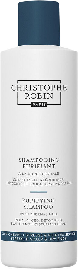 CHRISTOPHE ROBIN Purifying Shampoo with thermal mud - Detoxifying shampoo