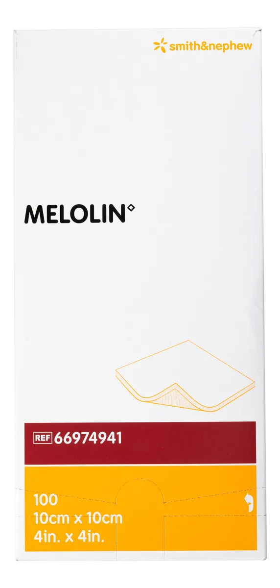Melolin Absorberende Kompres 10 x 10 cm - 100 stk.