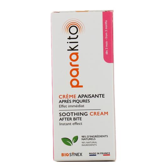 Parakito crème apaisante après piqûre - Formule naturelle - Dès 3 mois