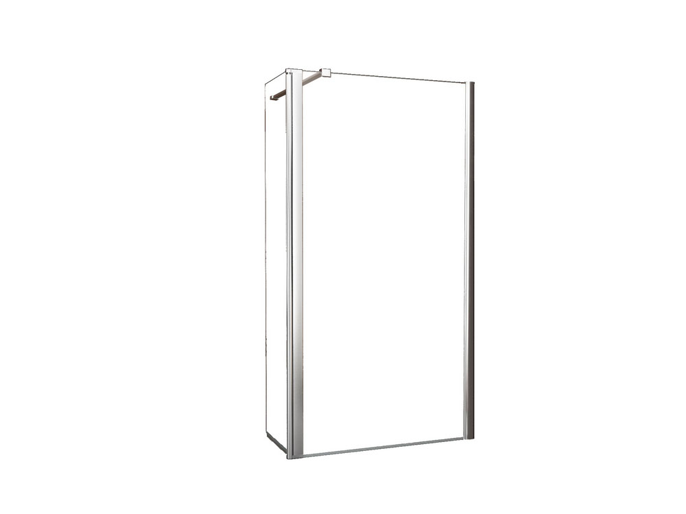 Mueller Augsburg draaibare douchewand 30x200cm Anti-kalk
