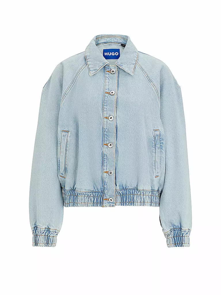 HUGO Jeansjacke GEBARI hellblau