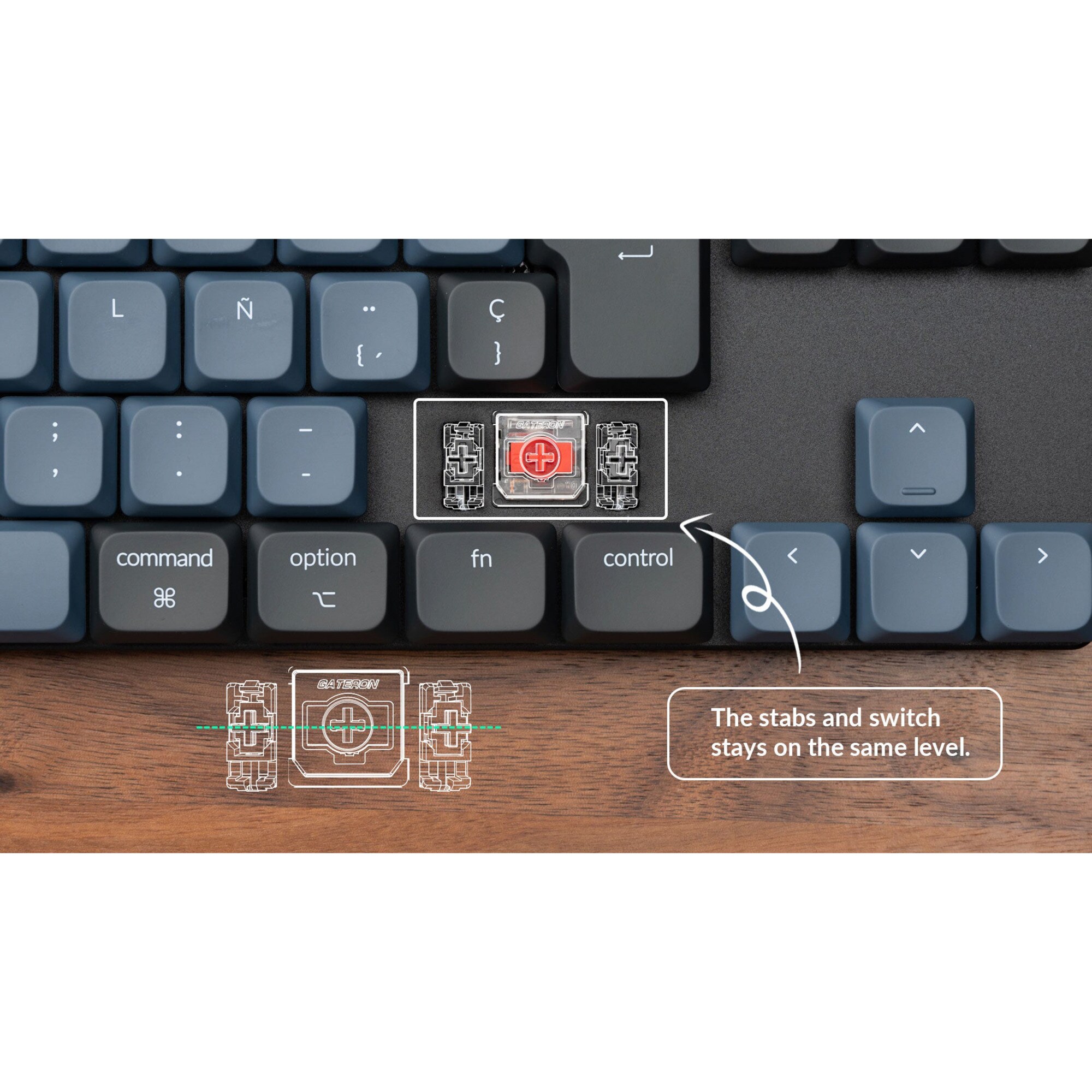 Keychron Gaming-Tastatur K1 Pro