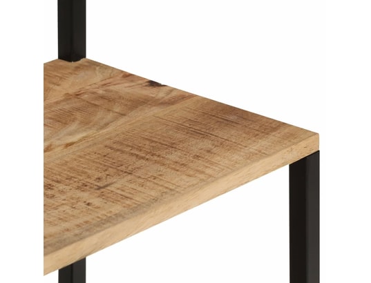 VIDAXL - Porte manteau Porte-manteau et rangement des chaussures bois de manguier f...