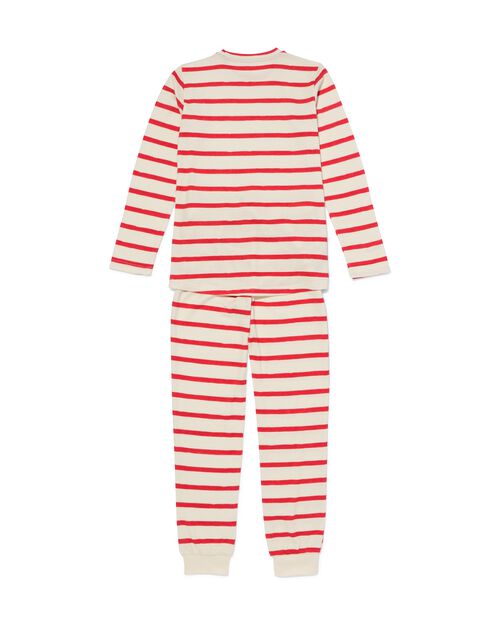 pyjama gaufre pour enfant rouge