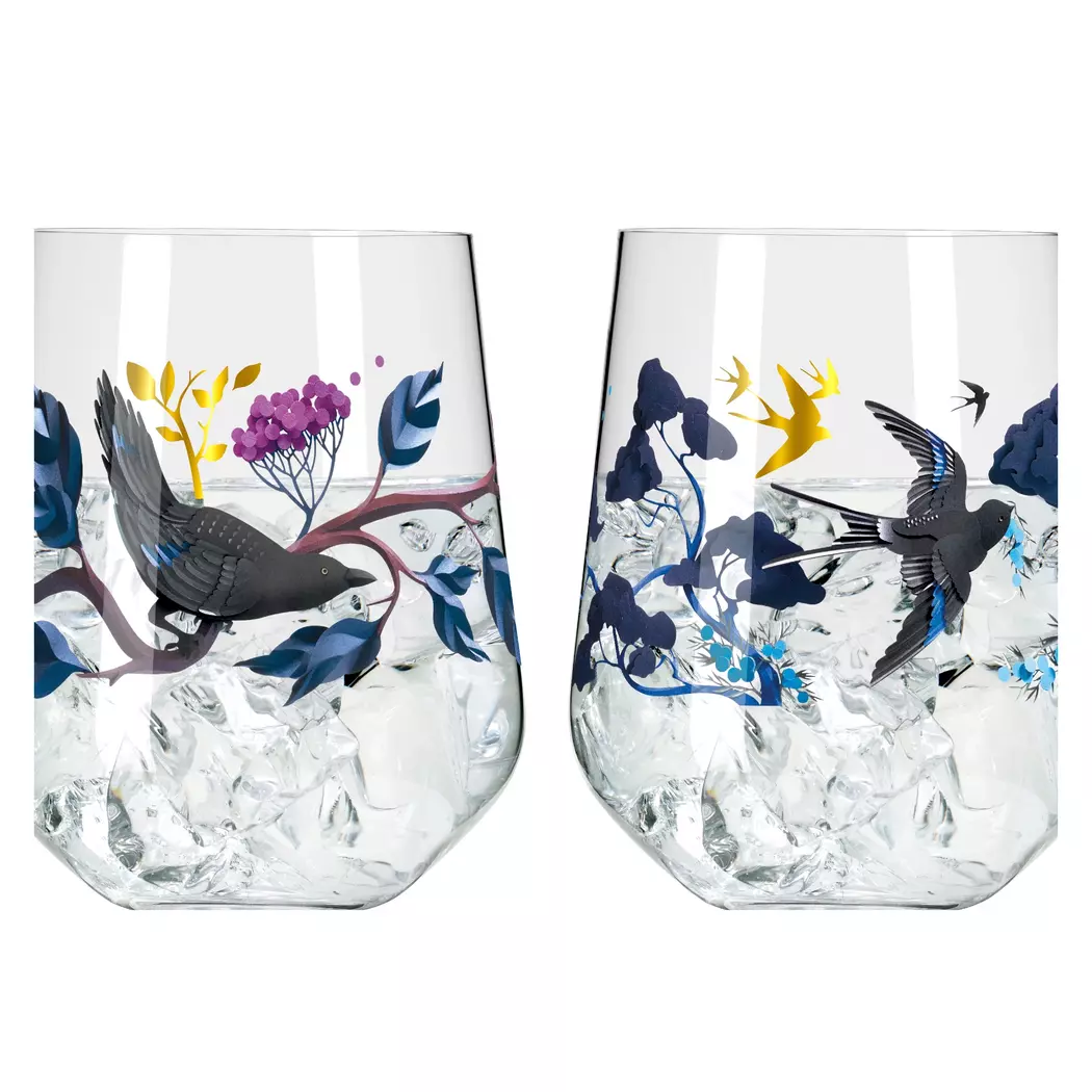 Gläserset - Gin Botanic Glamour 2tlg.