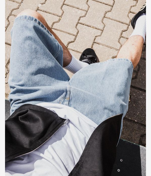 Carhartt WIP Brandon Smith Denim Shorts (blue stone bleached)