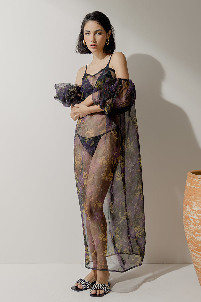 Robe transparente
