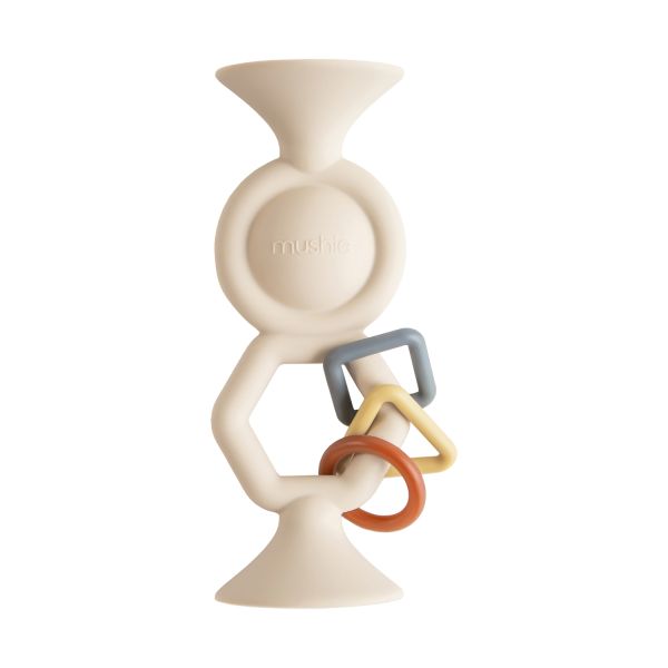 Mushie Hexapop Suction Toy - Shifting Sand