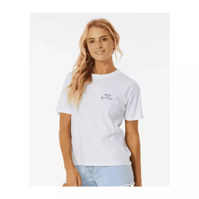 Teeshirt femme RIPCURL Shore Break Relaxed Tee White
