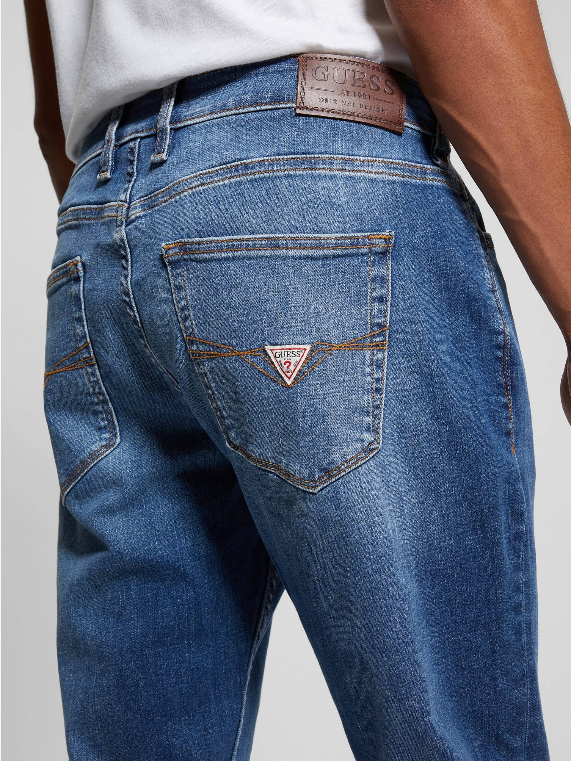 Calça jeans reta Eco Davis
