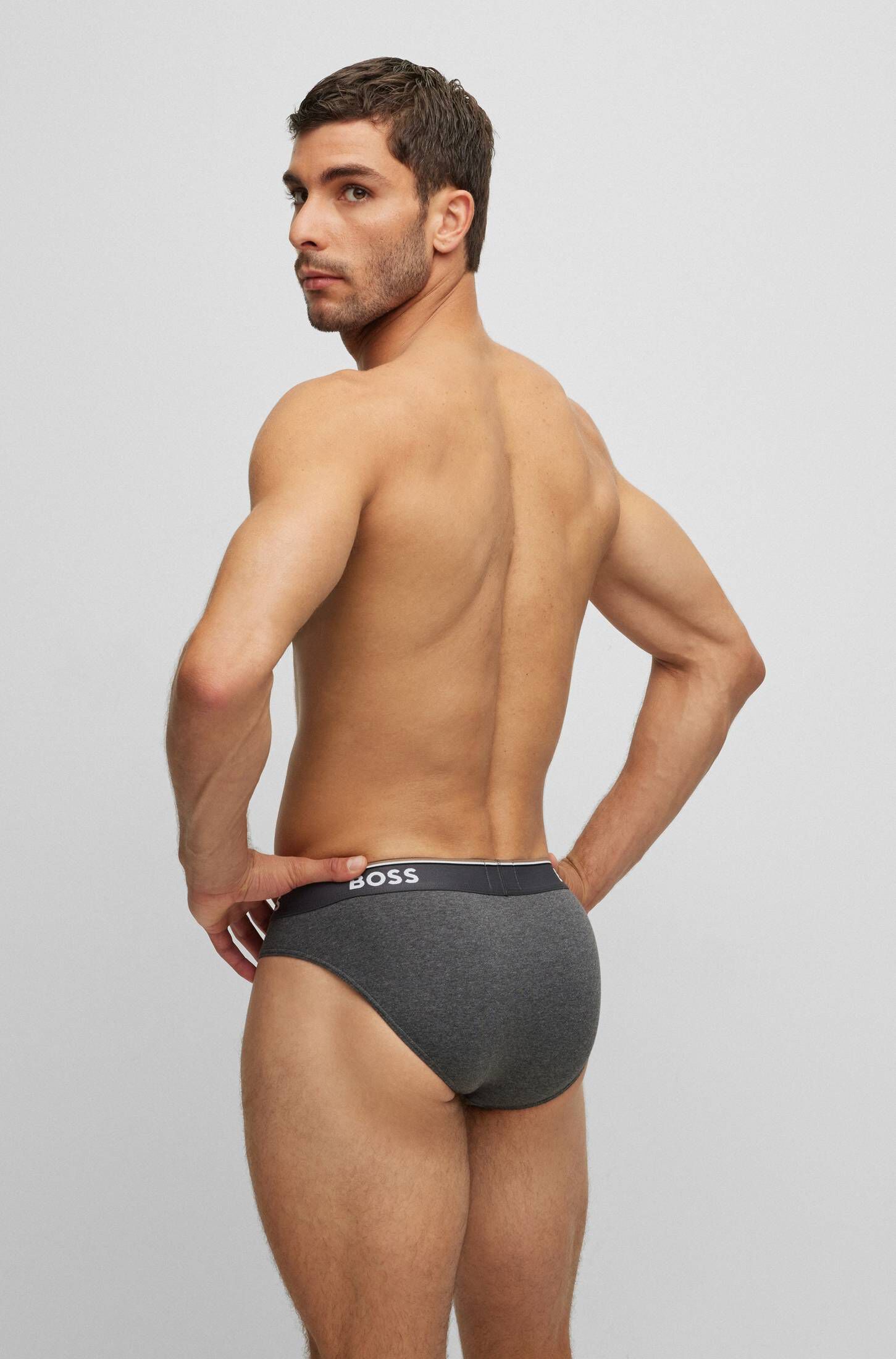 BOSS| Herren Slips 3er-Pack BRIEF 3P POWER