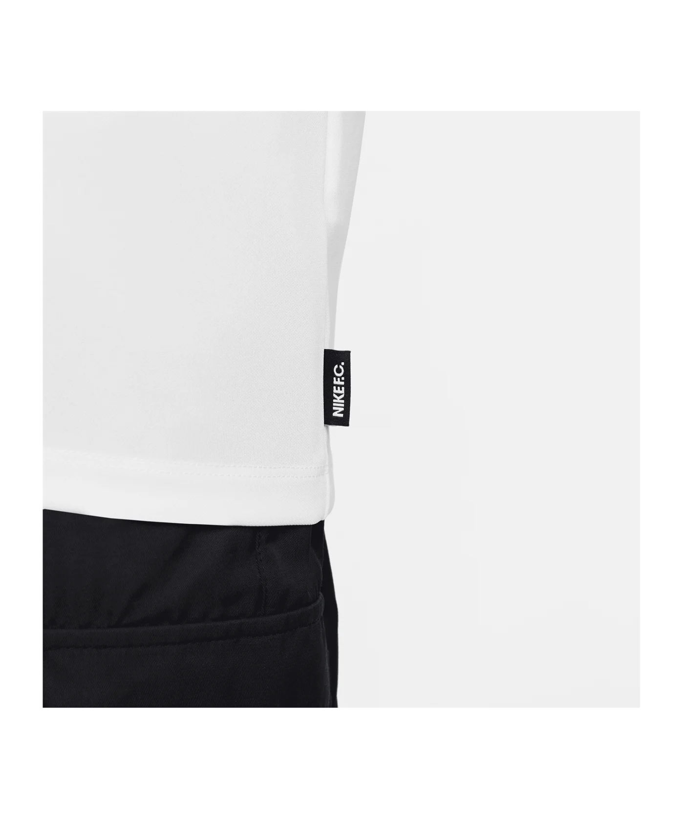 Nike F.C. Libero Trikot langarm Weiss Schwarz F121