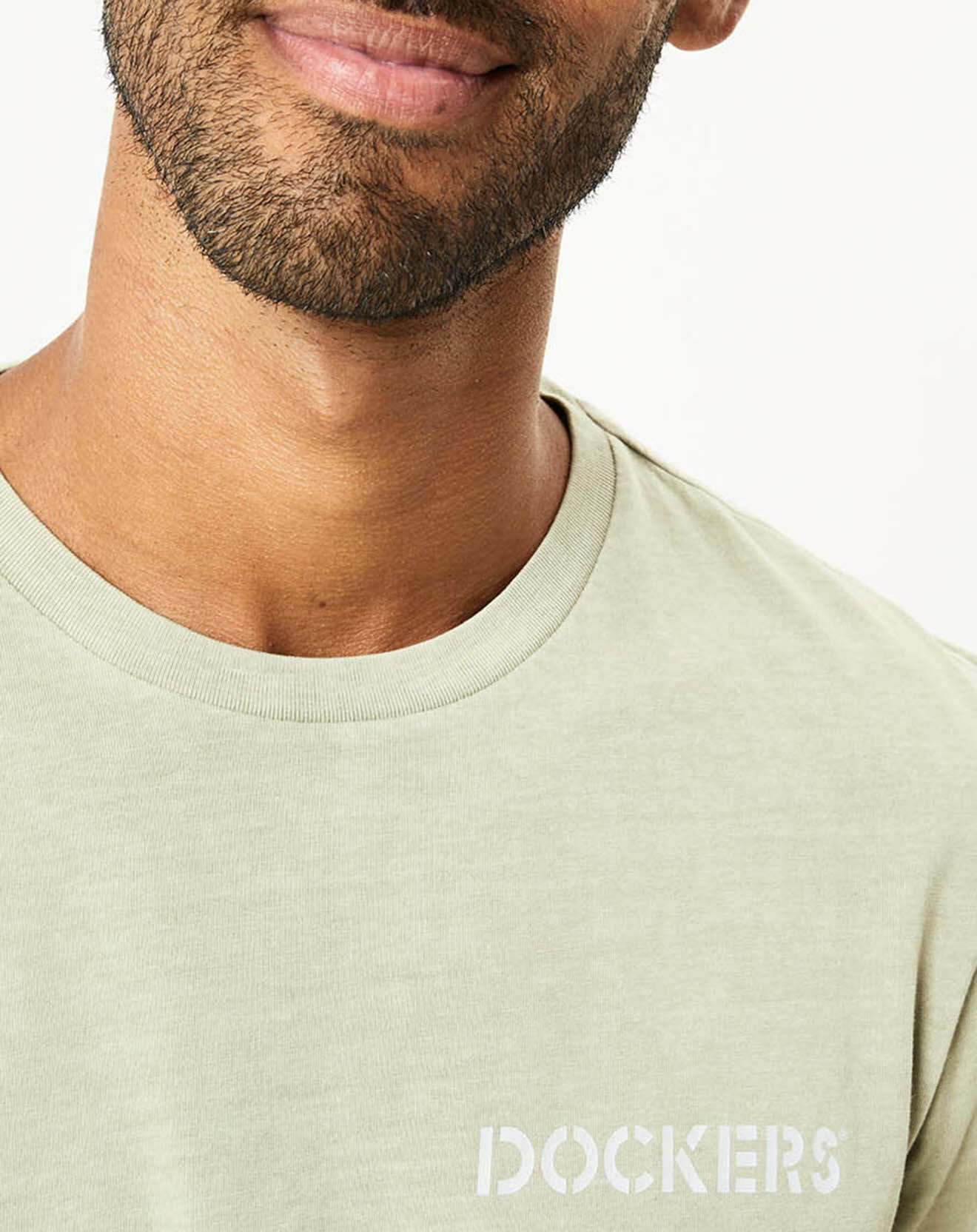 Dockers T-Shirt WaterLess kaki clair