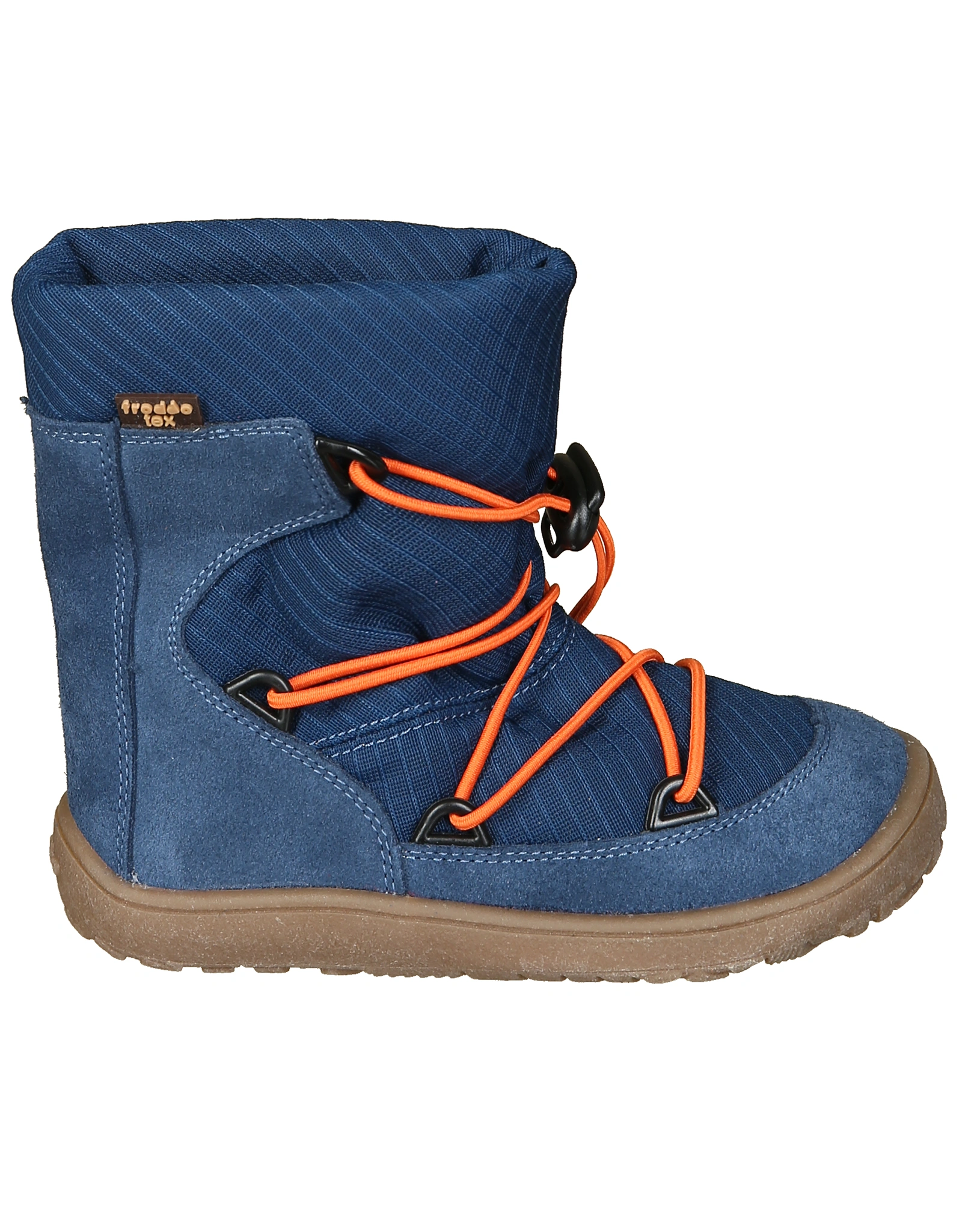 Winterboots BAREFOOT TEX TRACK WOOL in denim