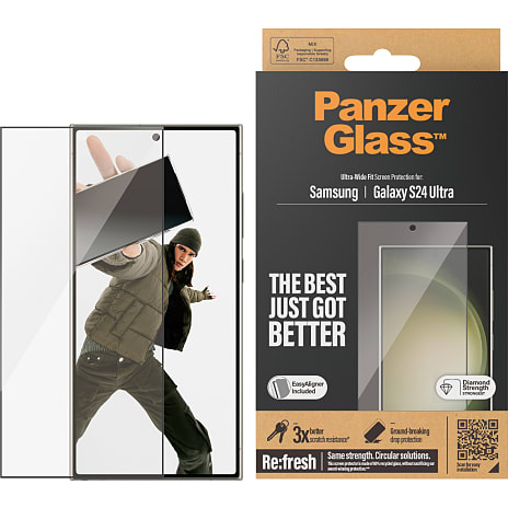 PanzerGlass skærmbeskyttelse Samsung Galaxy S24 Ultra