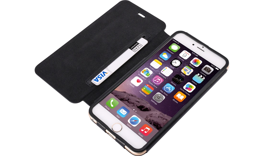 Mobilcover m. kortholdert iPhone 6 PLUS