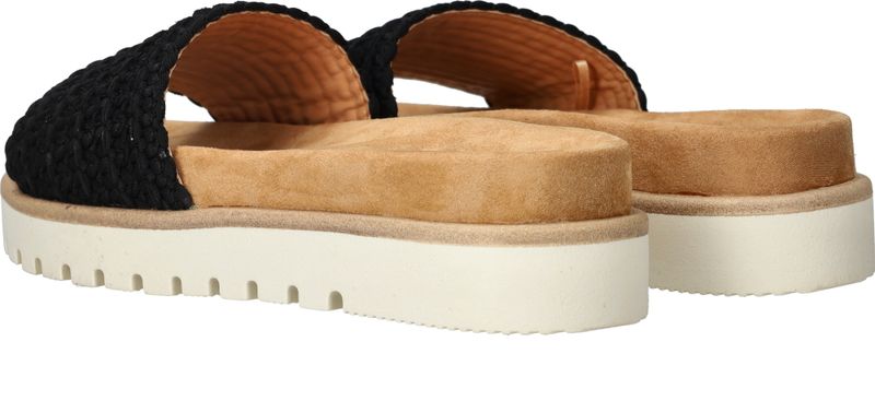 Mustang Slippers Zwart Dames
