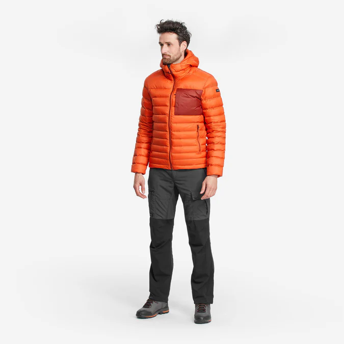 Decathlon Forclaz - Jaqueta Forclaz masculina para montanhismo e mochilão, acolchoada e com capuz - MT500 - -10°C