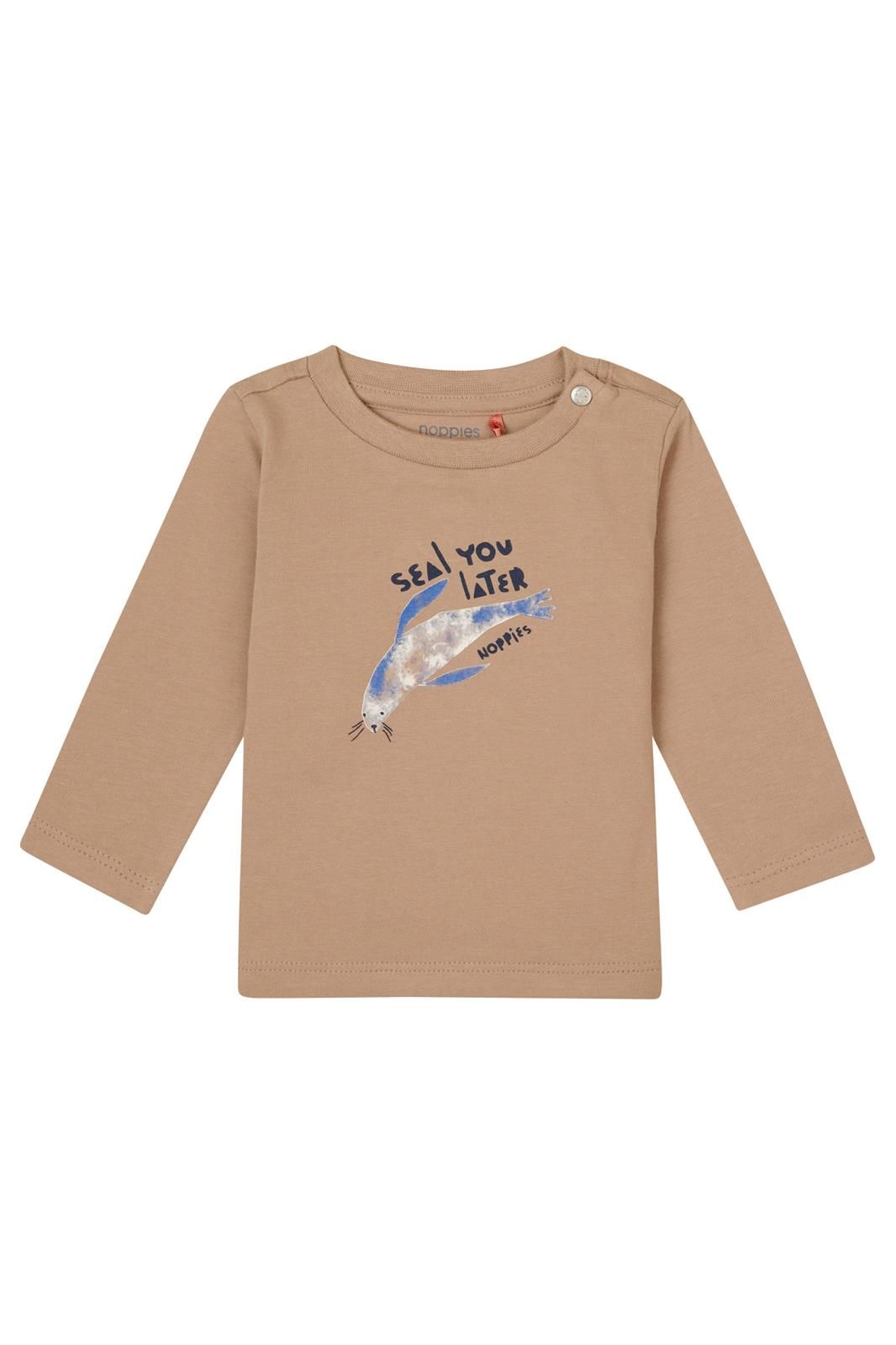 Noppies Baby Longsleeve Grinestar - Natural
