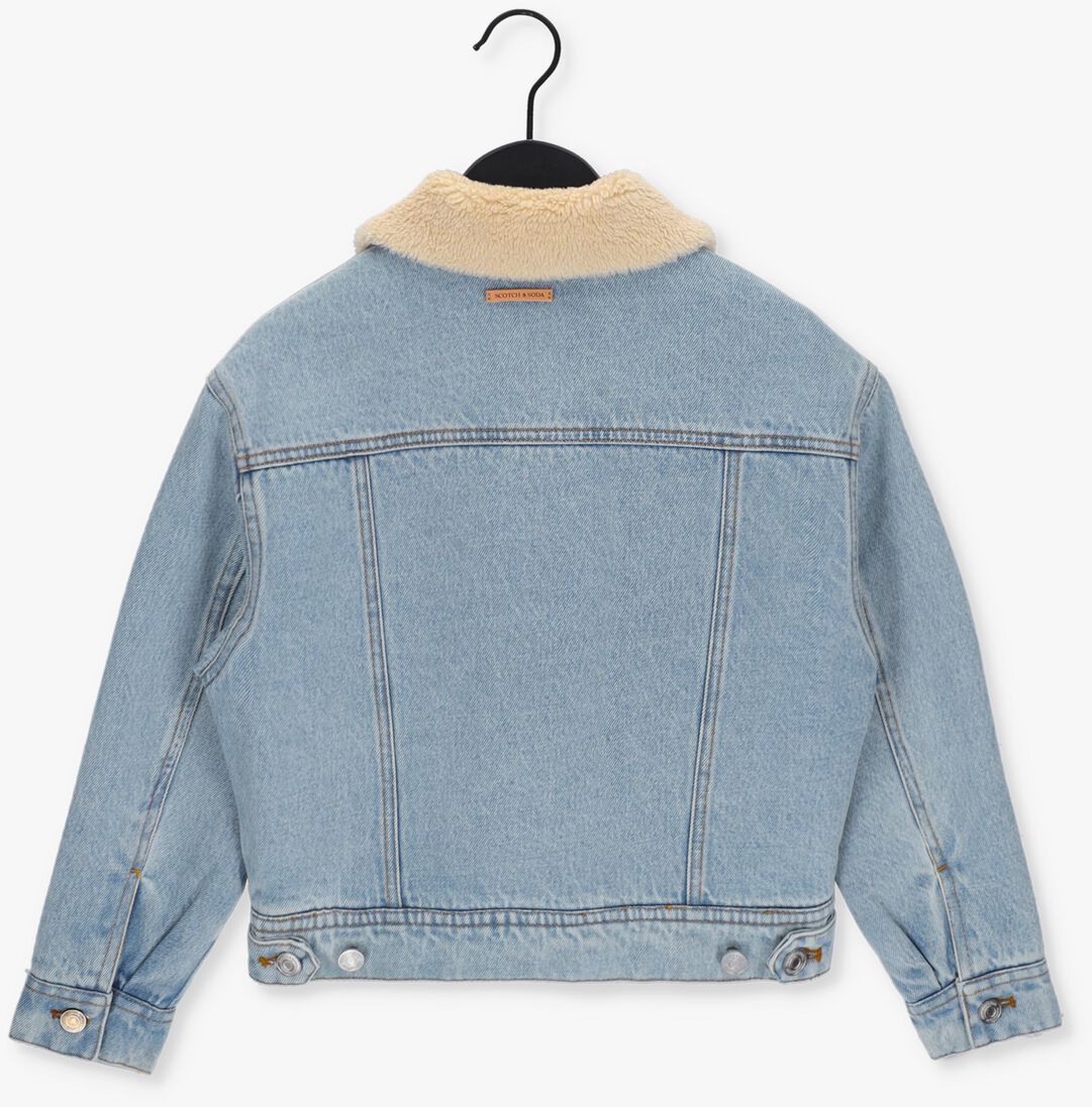 SCOTCH & SODA blauwe scotch & soda spijkerjas 166996-22-fwgm-a10