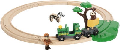 BRIO World 33720 Safari Togbanesett