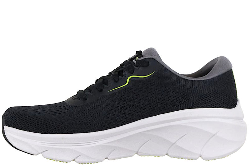 SKECHERS DLUX WALKER 2.0 - SWAVE BLACK SNEAKER