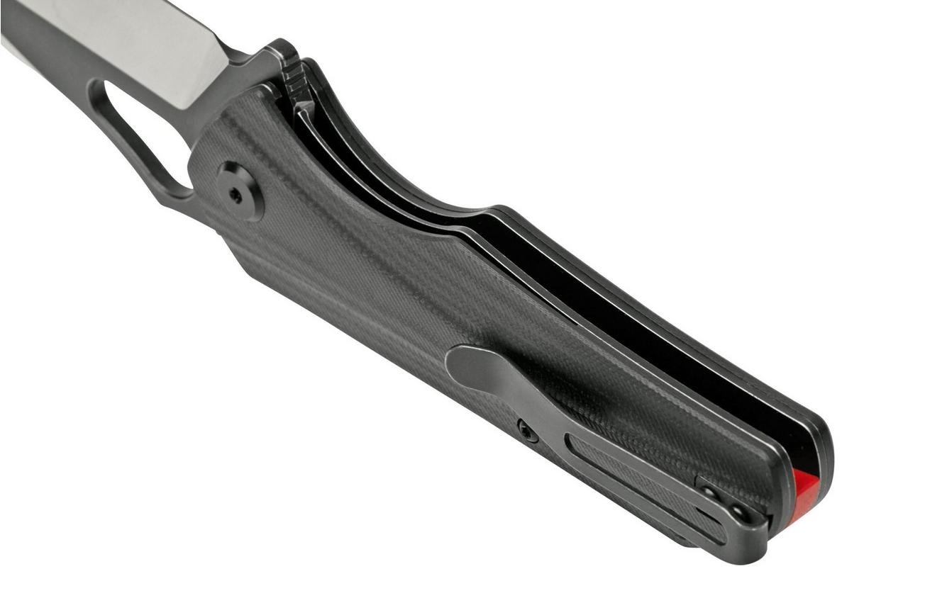Bestech Operator BG36A Black G10, Two Tone Black zakmes